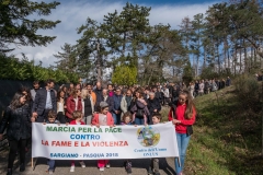 Marcha para la paz en el mundo, contra el hambre y la violencia 2018