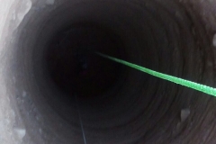 Las excavaciones de los pozos en Santa Caterina (Egipto, Sinaí)